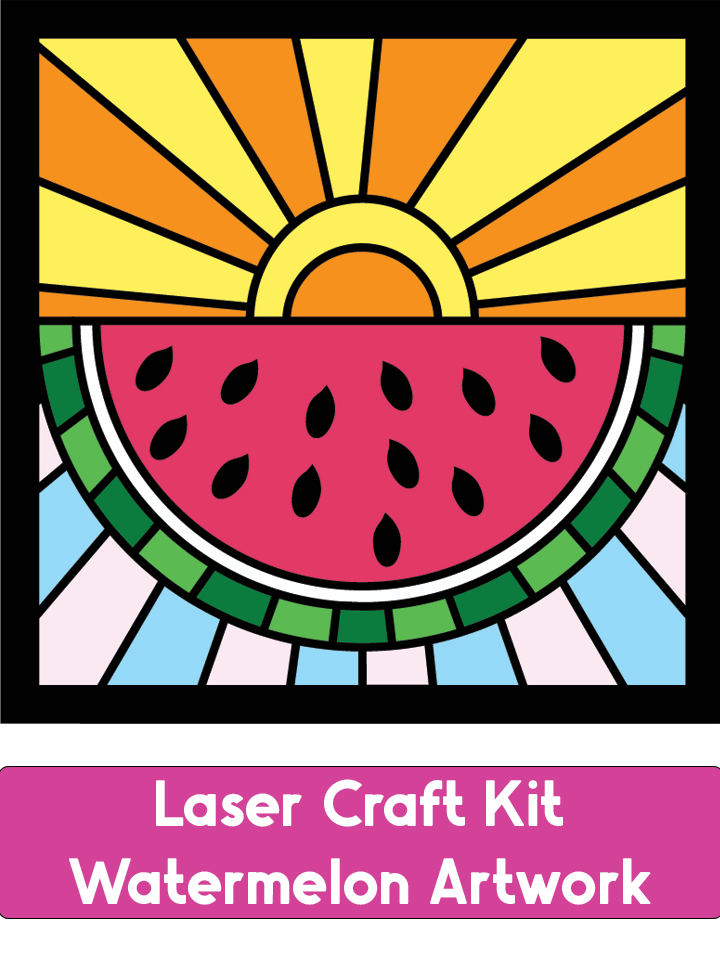 Laser Craft Kit - Watermelon