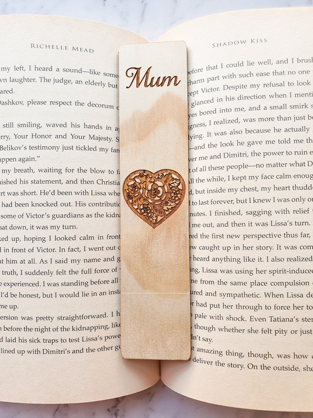 Heart Name Bookmark