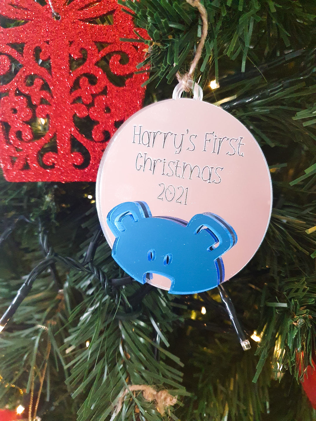 Bear First Christmas Ornament
