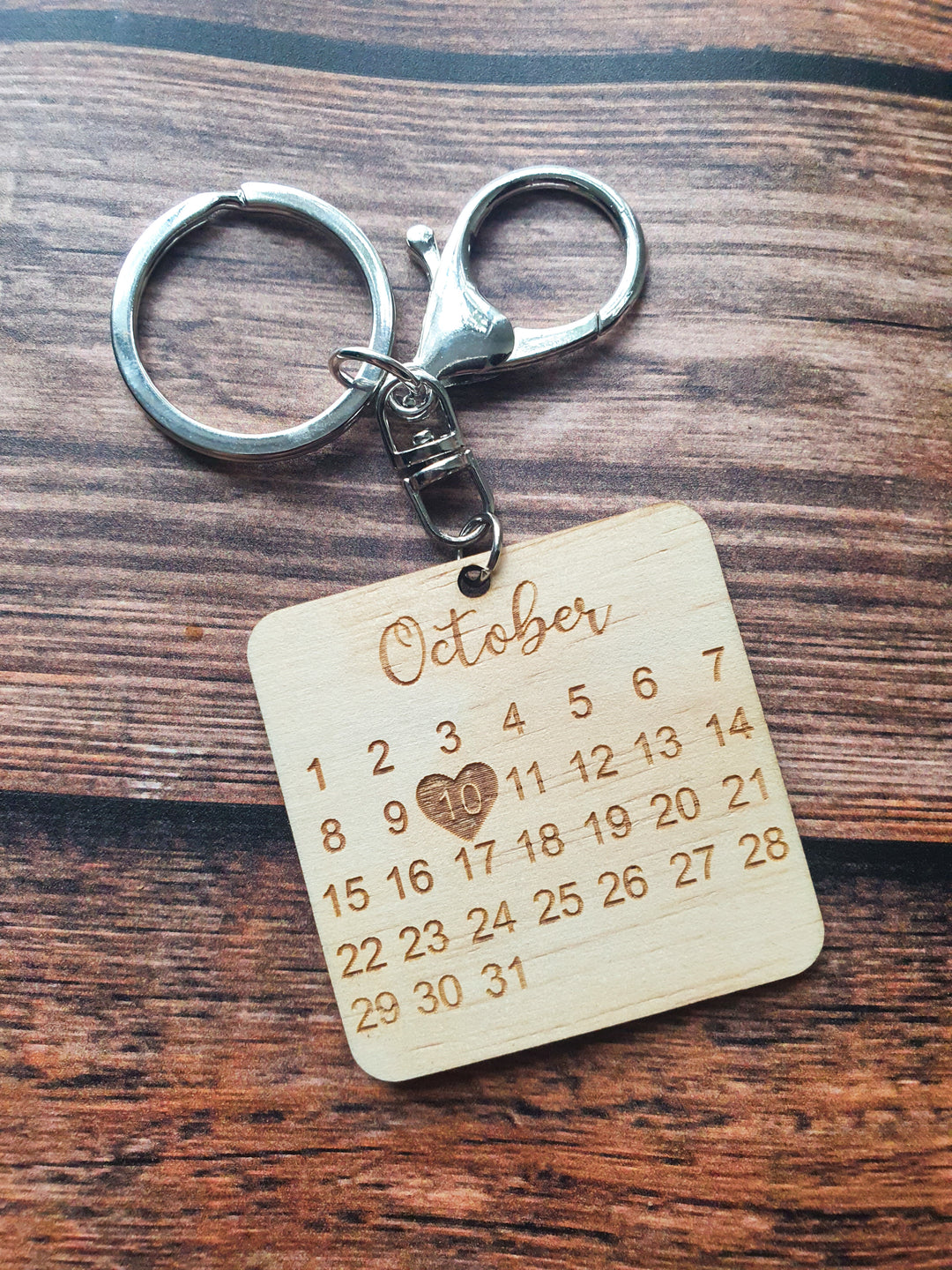 Date Keyring
