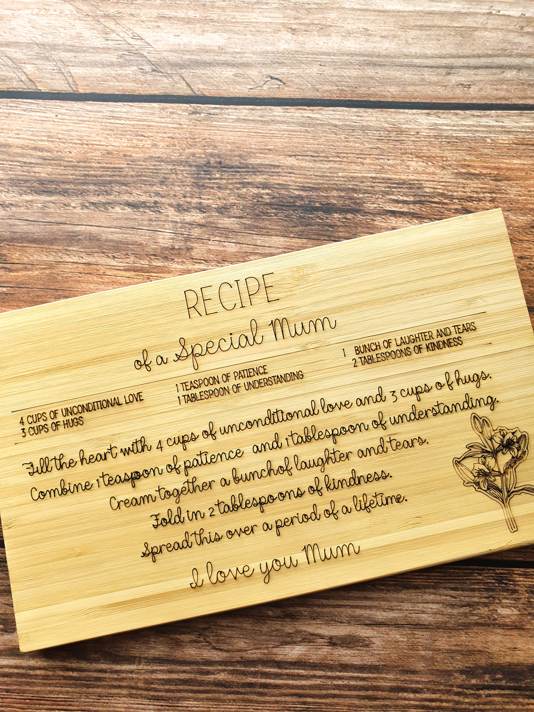 Special Mum Chopping Board