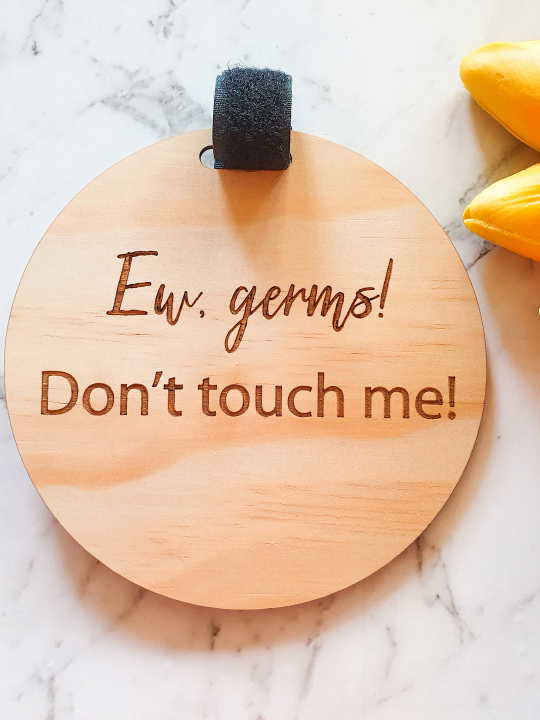Ew Germs - Pram and Capsule Sign
