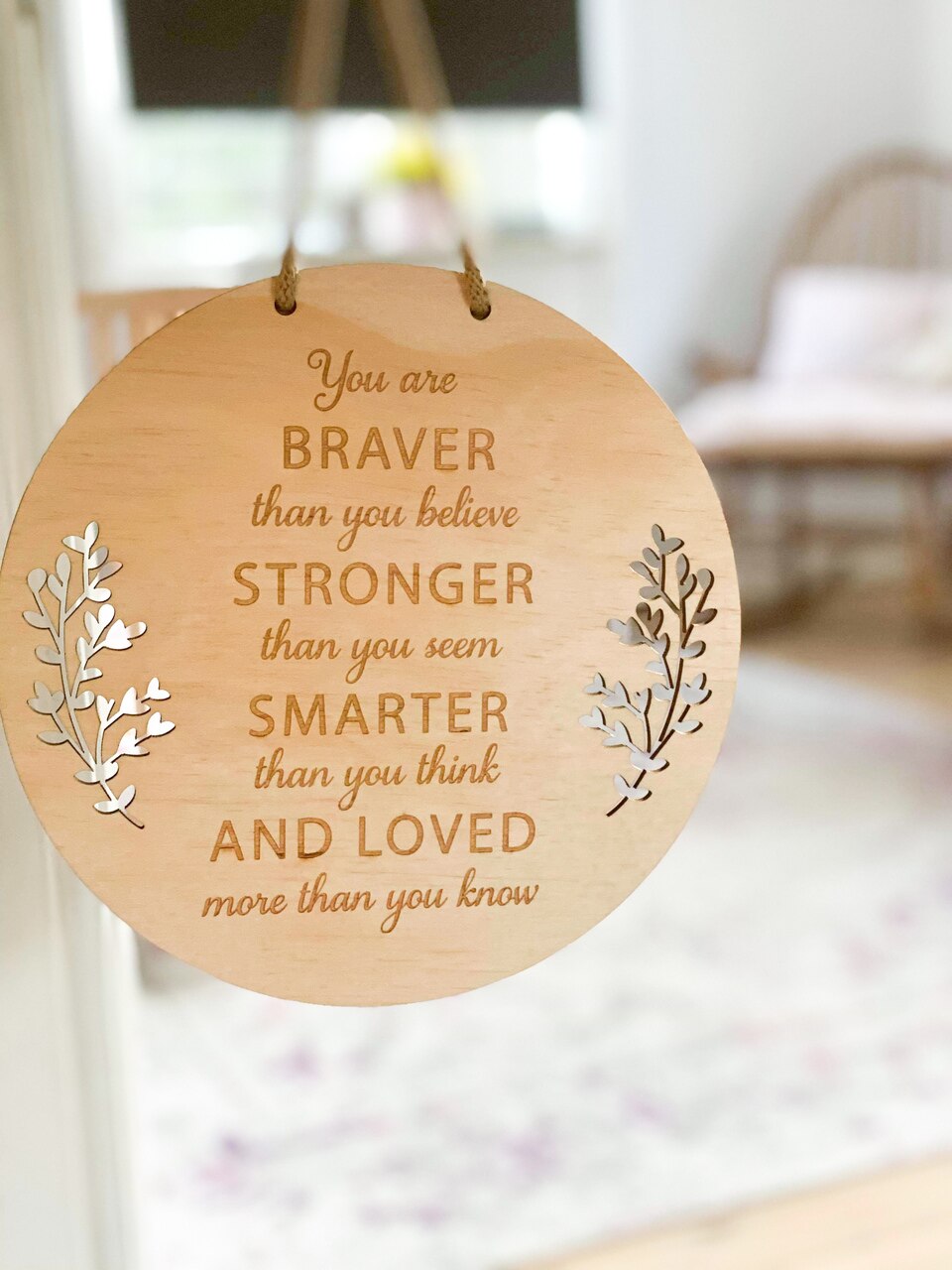 Loved More Than You Know Plaque