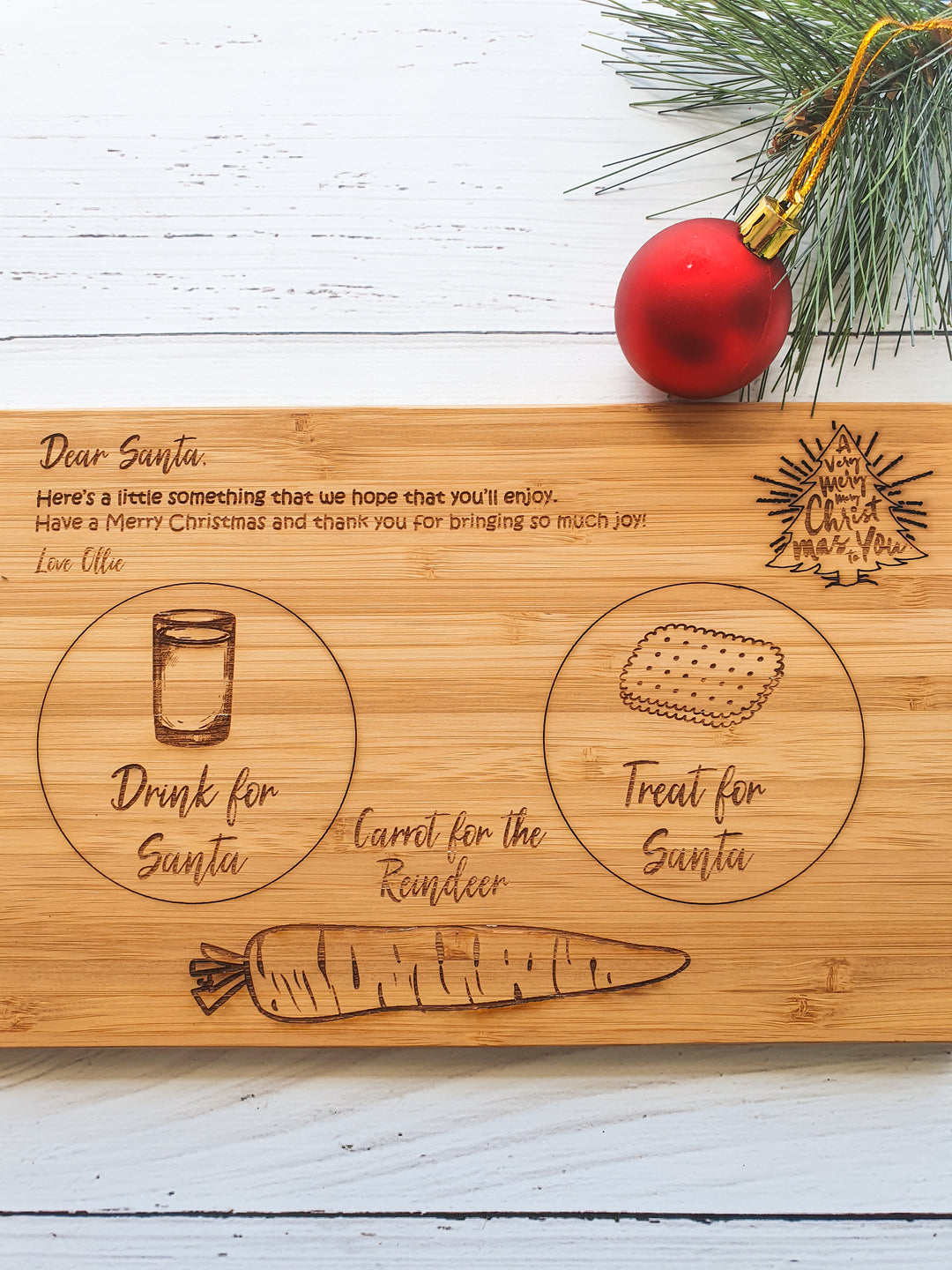 Santa Treat Board
