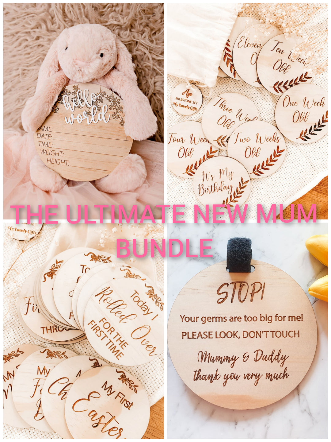 The Ultimate New Mum Bundle (RRP $118)