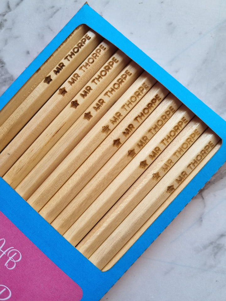 Personalised Name Pencils