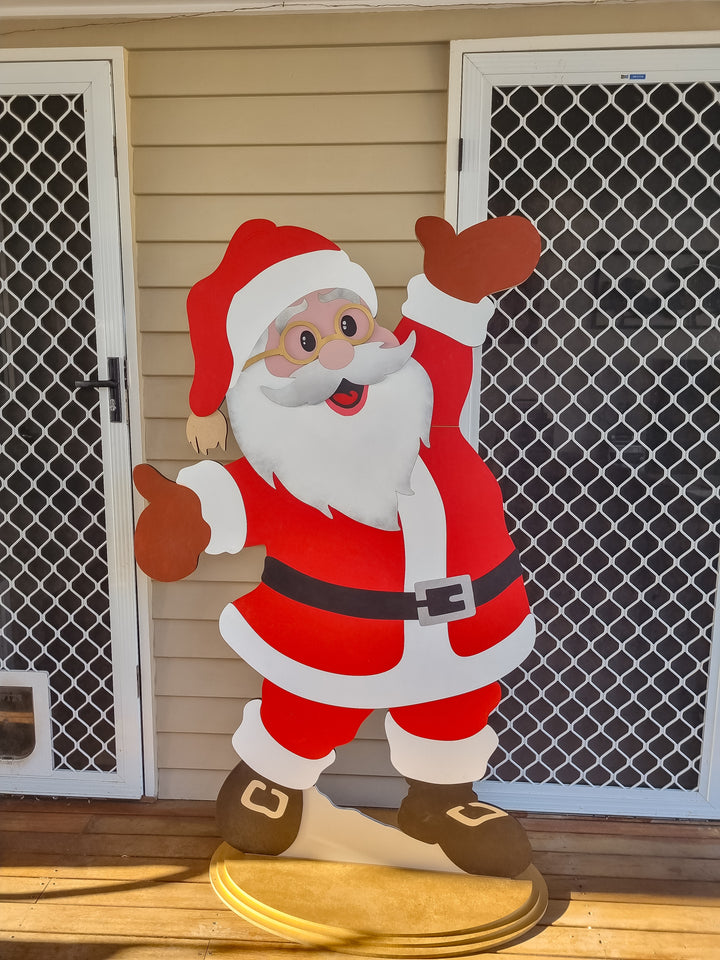 Large Santa Cut Out (EMAIL US FOR A QUOTE FOR SHIPPING)