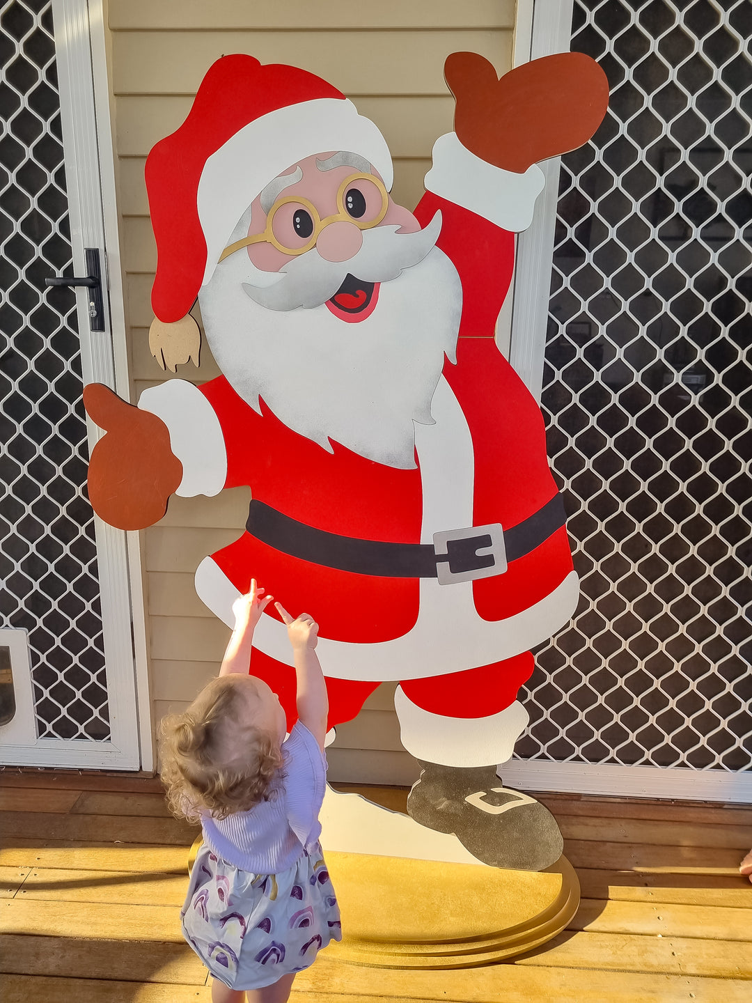Large Santa Cut Out (EMAIL US FOR A QUOTE FOR SHIPPING)