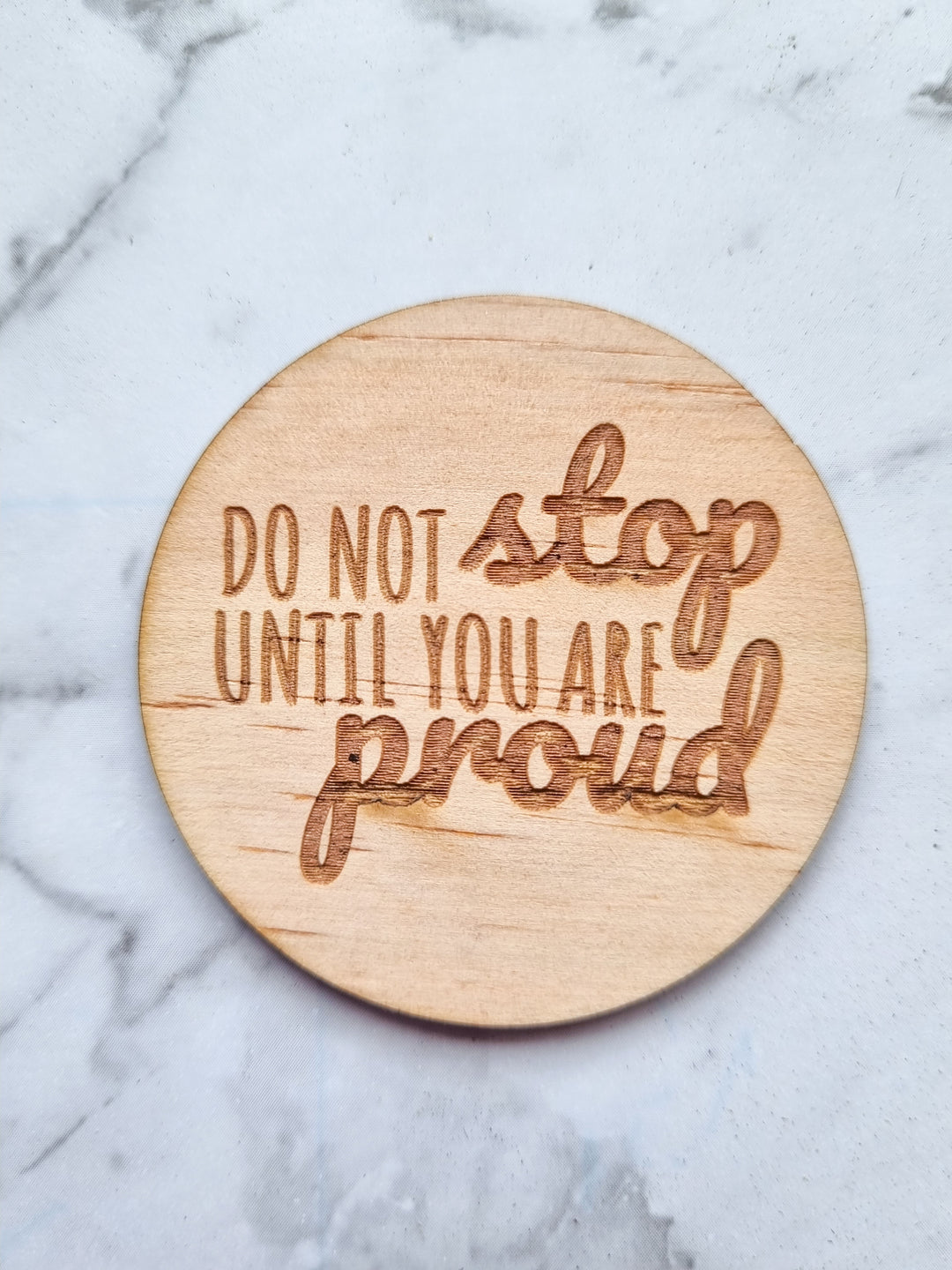 Proud affirmation token