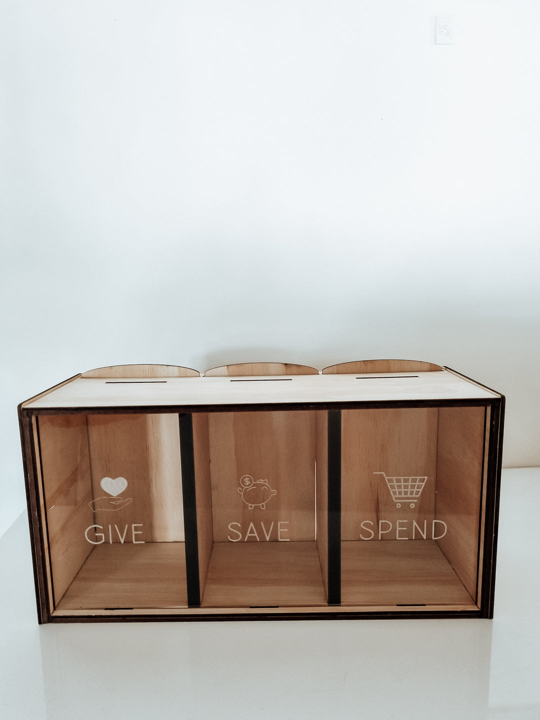 Give Save Spend Money Box