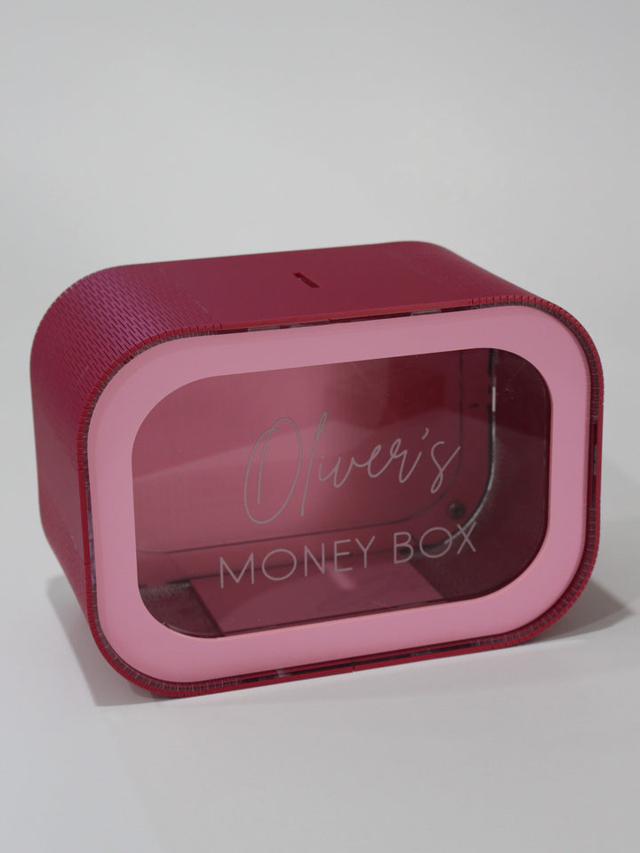 Curved Acrylic Money Box