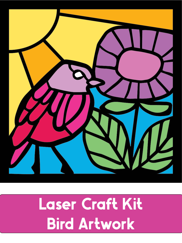 Laser Craft Kit - Bird