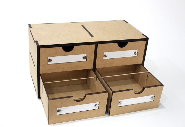 4 Drawer Storage Unit Kitset