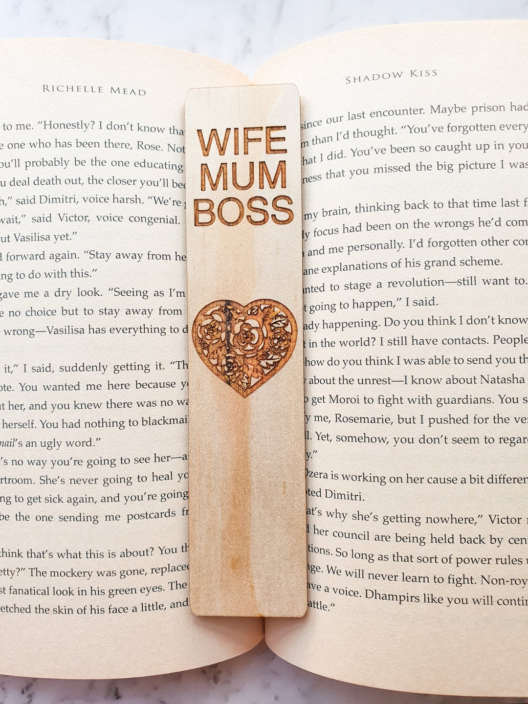 Wife Mum Boss Bookmark
