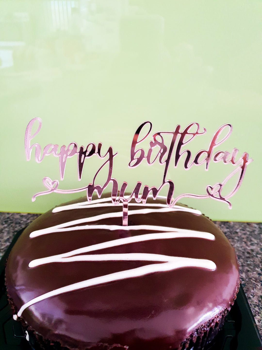 Personalised Name Happy Birthday Hearts