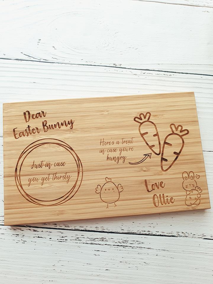 Santa Treat Board & Easter Treat Board (Double Sided)