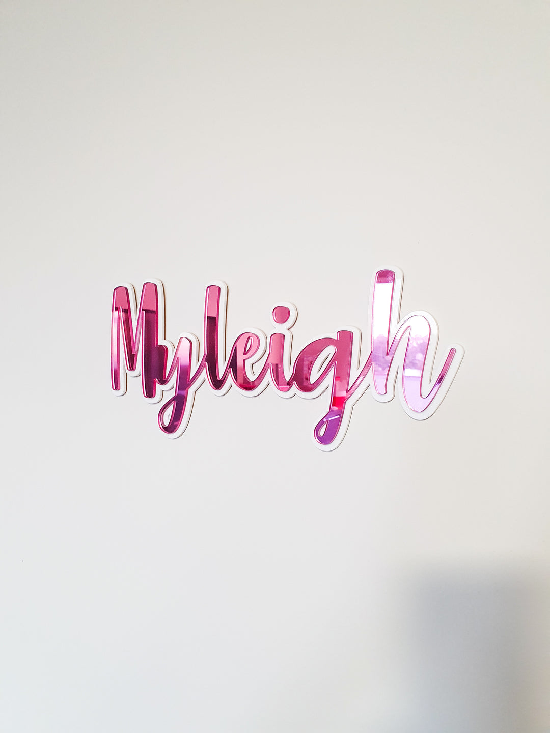 Double Layer Name Plaque