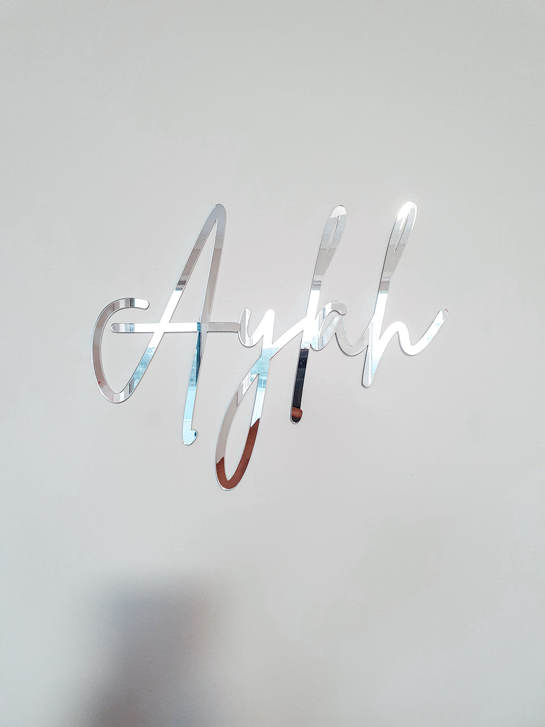 Aylah Acrylic Name Plaque
