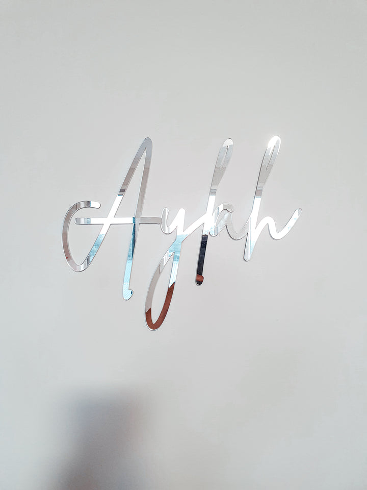Aylah Acrylic Name Plaque