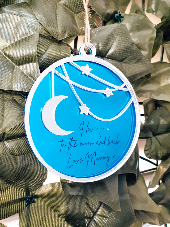 Moon and Stars Ornament