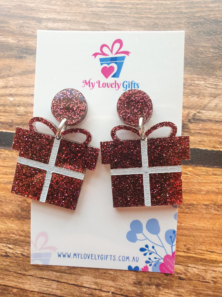 Glitter Gift Dangles
