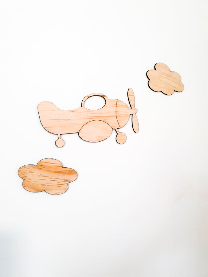 Aeroplane & Clouds Set