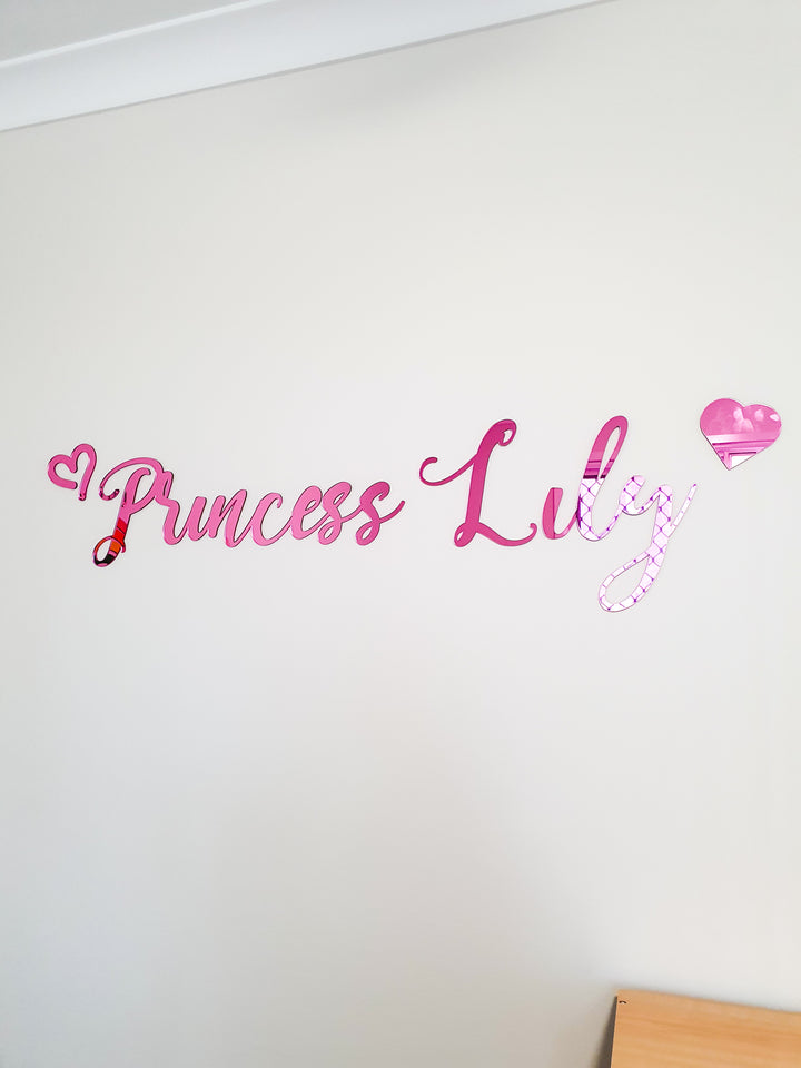 Bellarose Acrylic Name Plaque