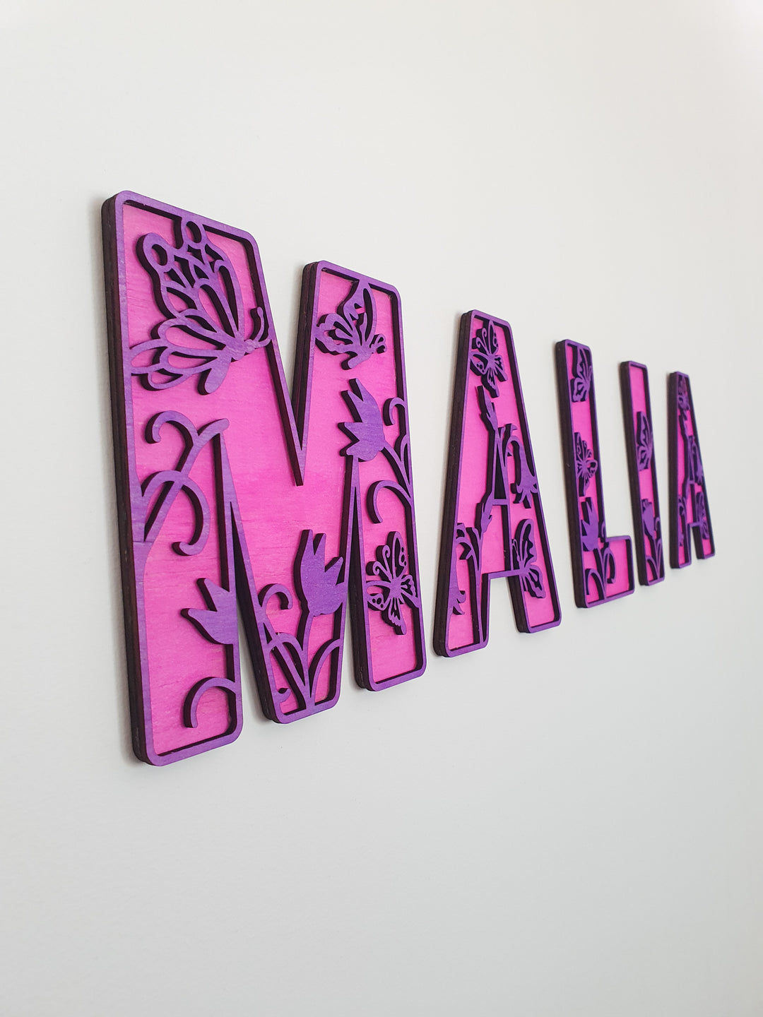 Butterfly Theme Letters - LARGE SIZE