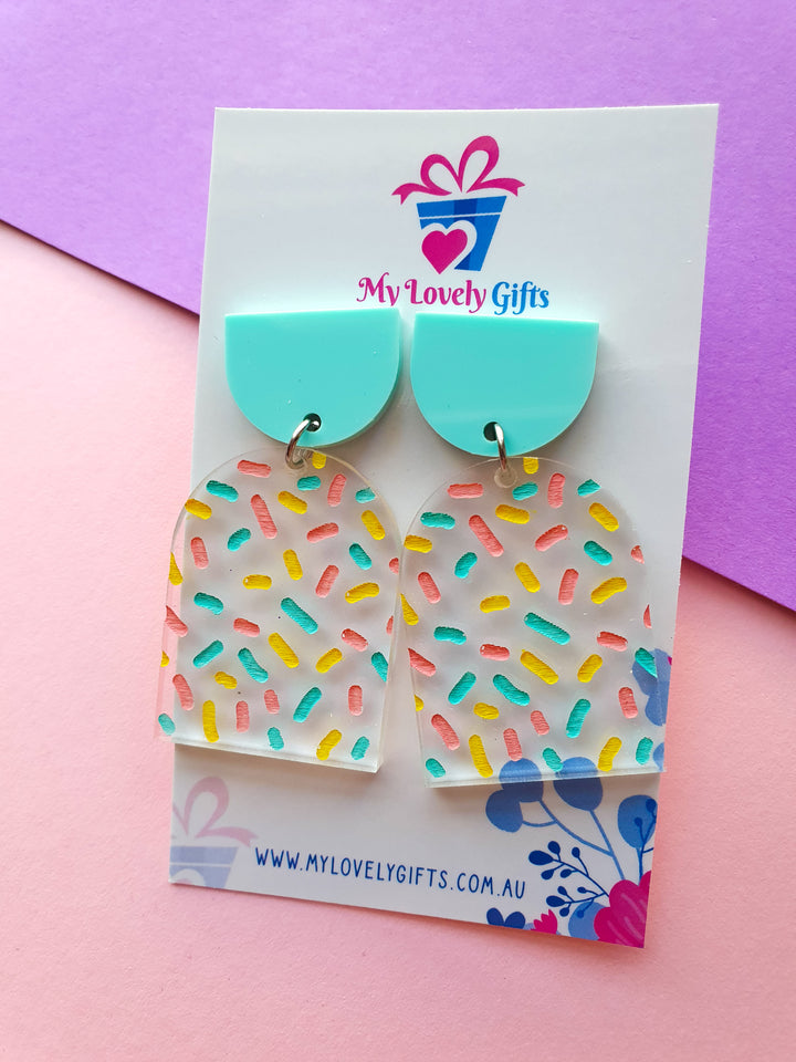 Penelope Sprinkle - Mint, pink & yellow