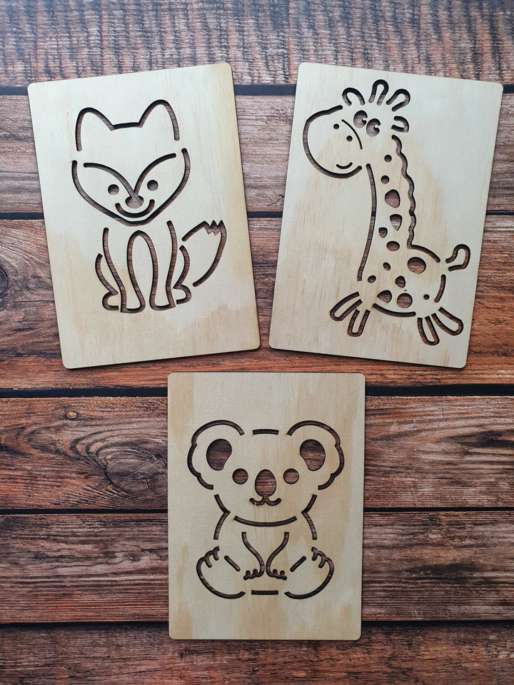 Animal Stencil Set