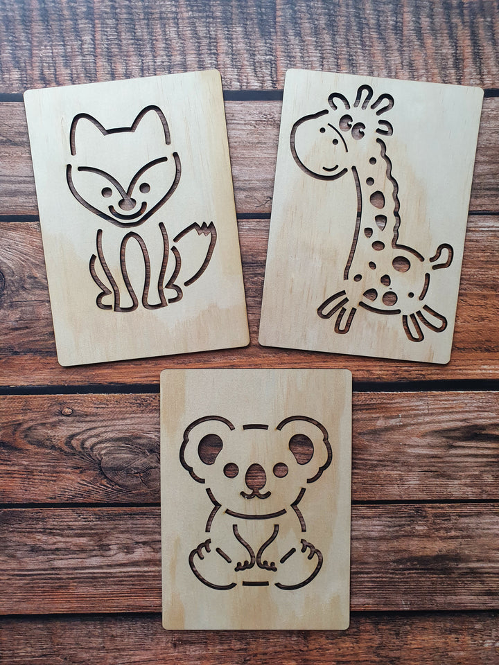 Animal Stencil Set
