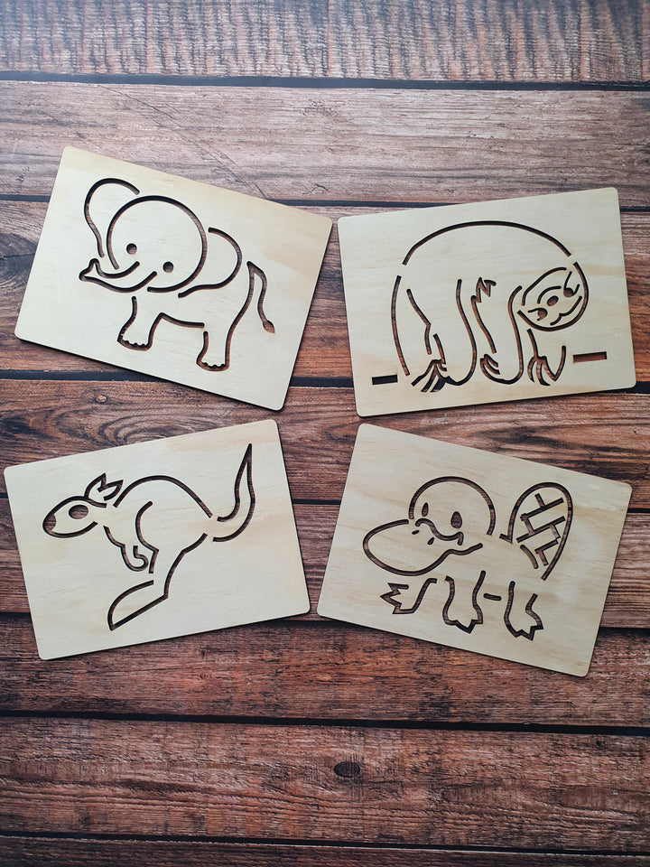 Animal Stencil Set