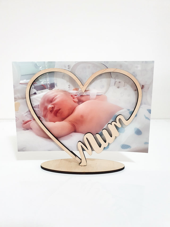 Mum Heart Frame