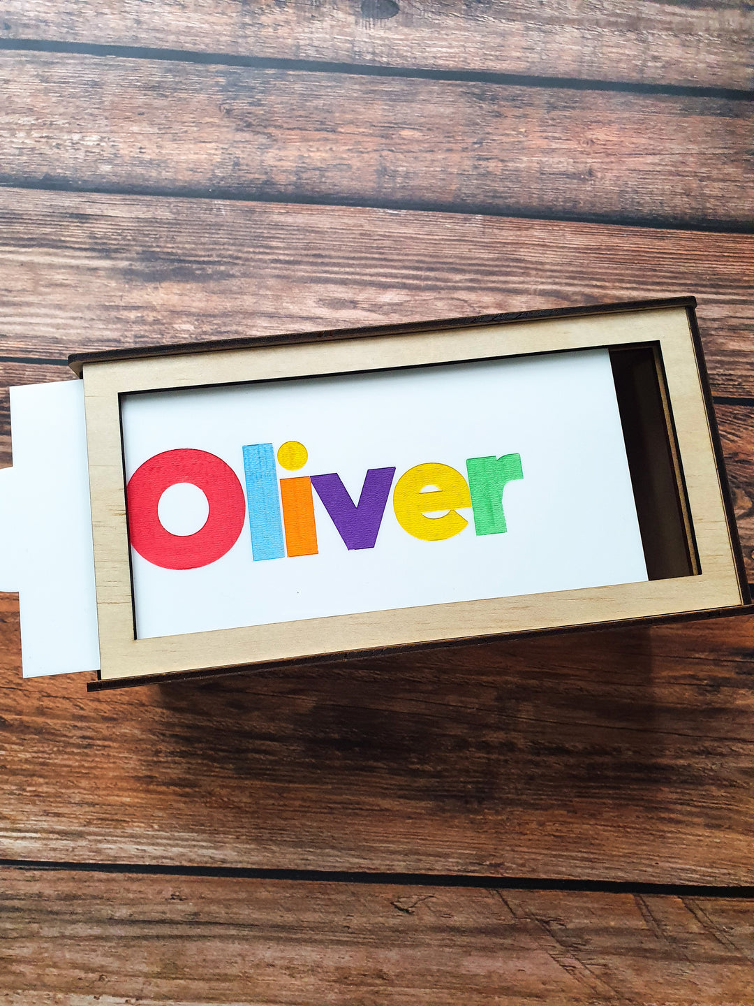 Colourful Acrylic/Wooden Box
