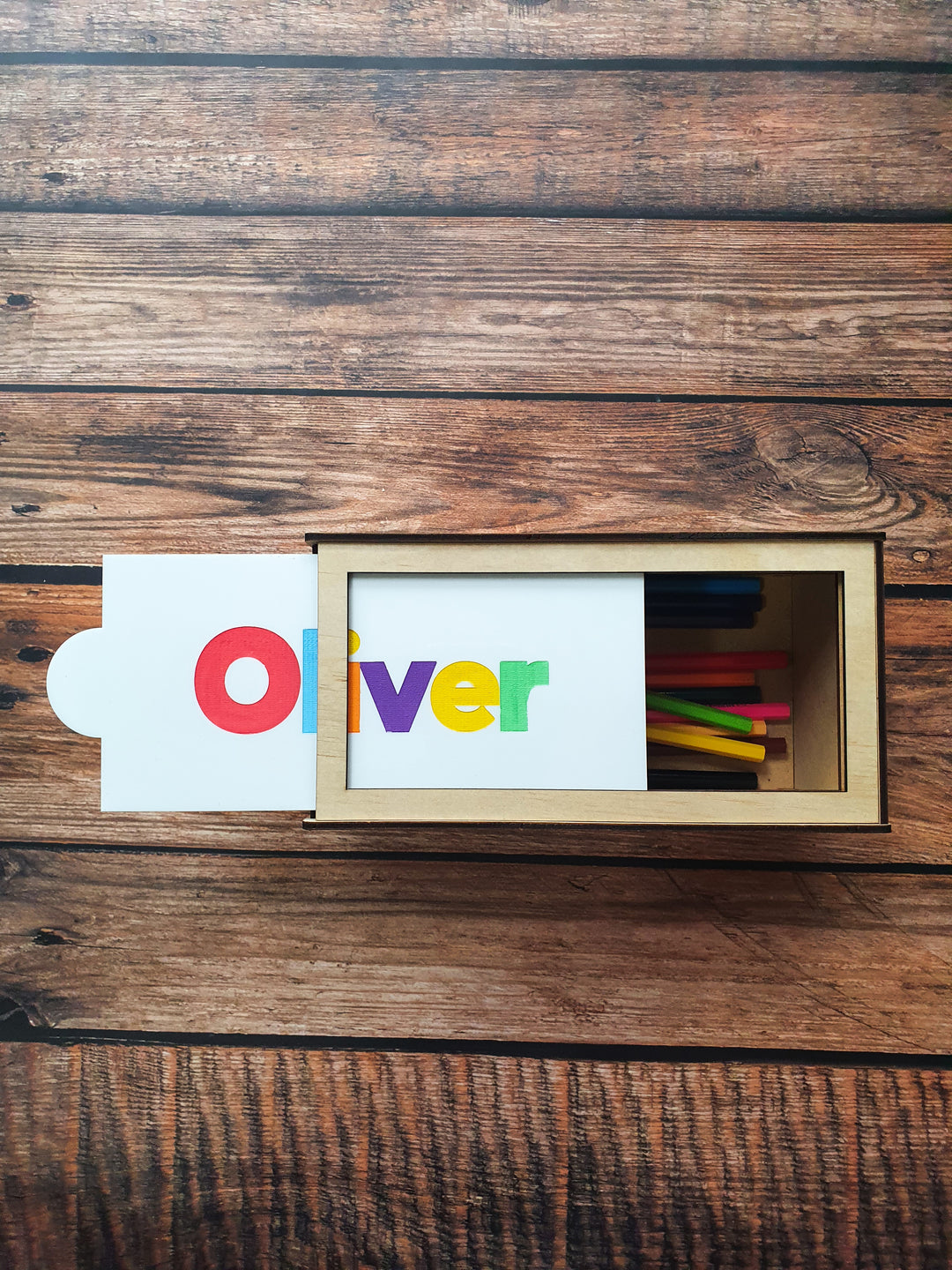 Colourful Acrylic/Wooden Box