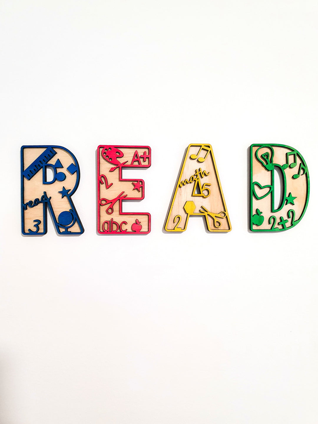 Classroom Theme Letters - SMALL SIZE