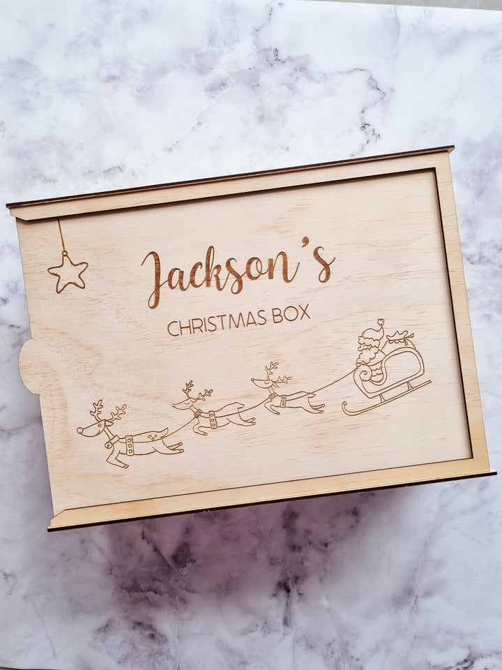 Christmas Box - Santa's Sleigh