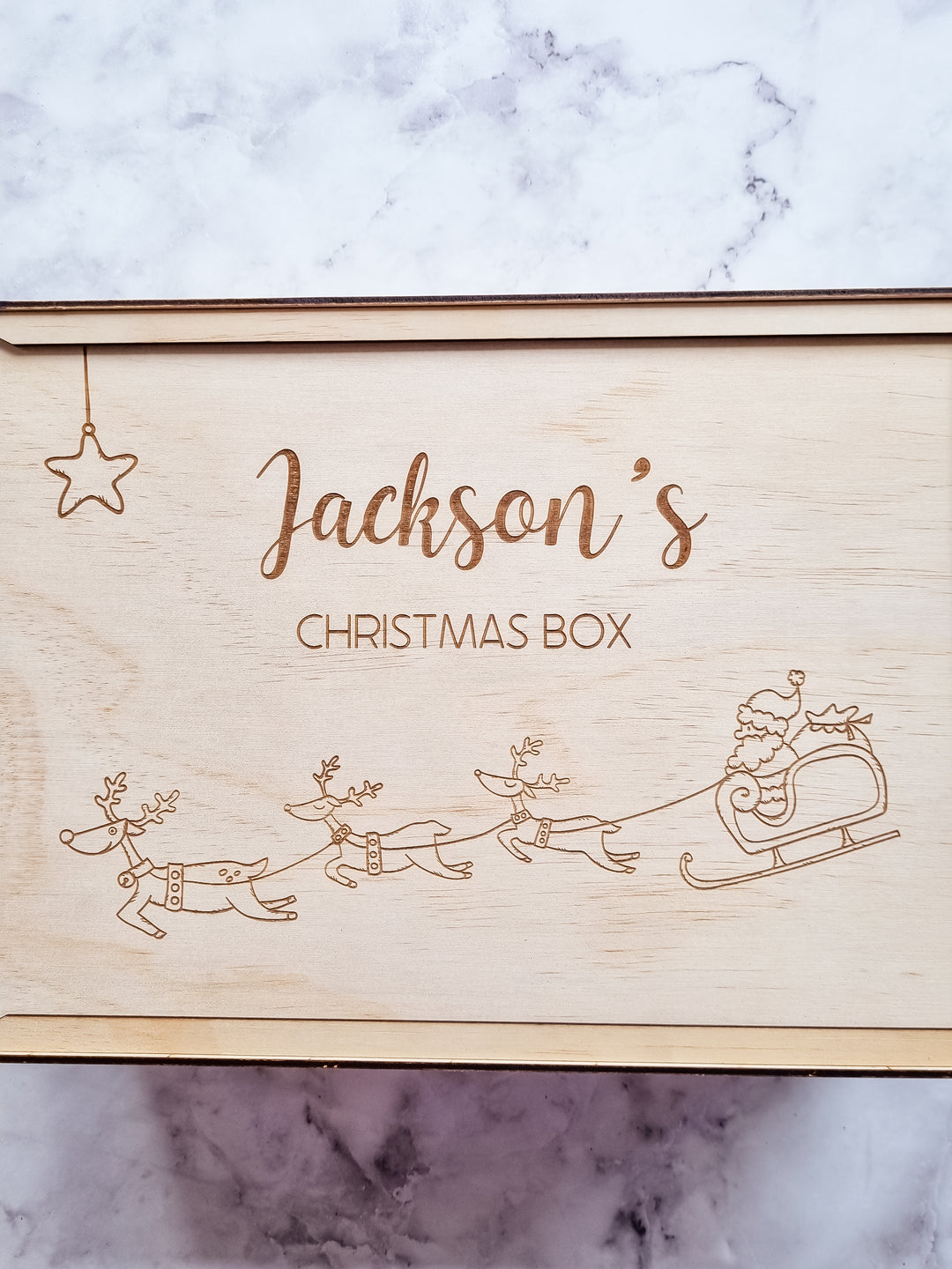 Christmas Box - Santa's Sleigh