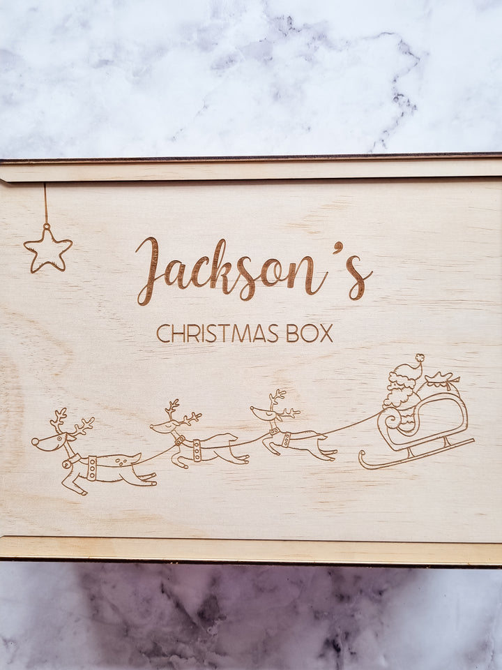 Christmas Box - Santa's Sleigh