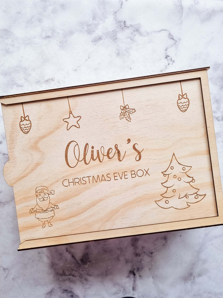Christmas Box - Santa & Tree