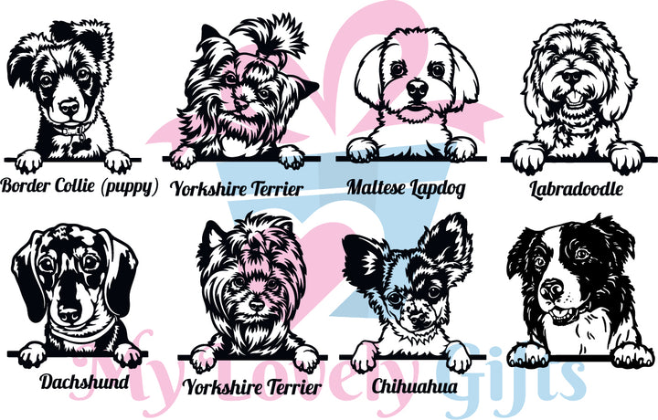Dog Collection Personalised Notebook
