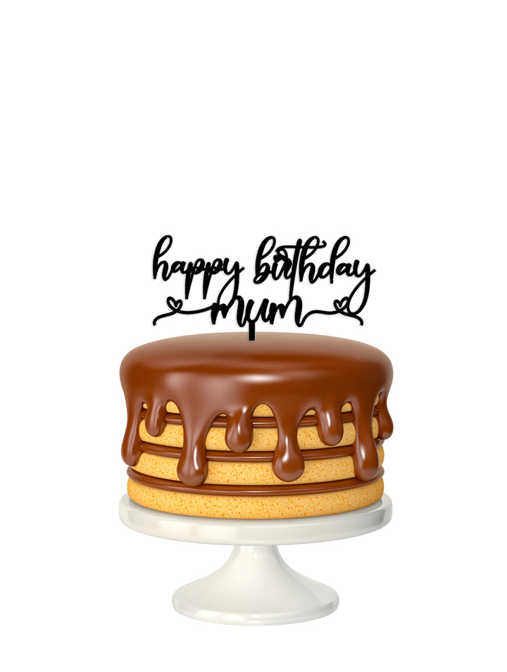 Personalised Name Happy Birthday Hearts