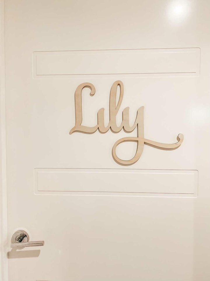 Fairytale Wooden Name Plaques