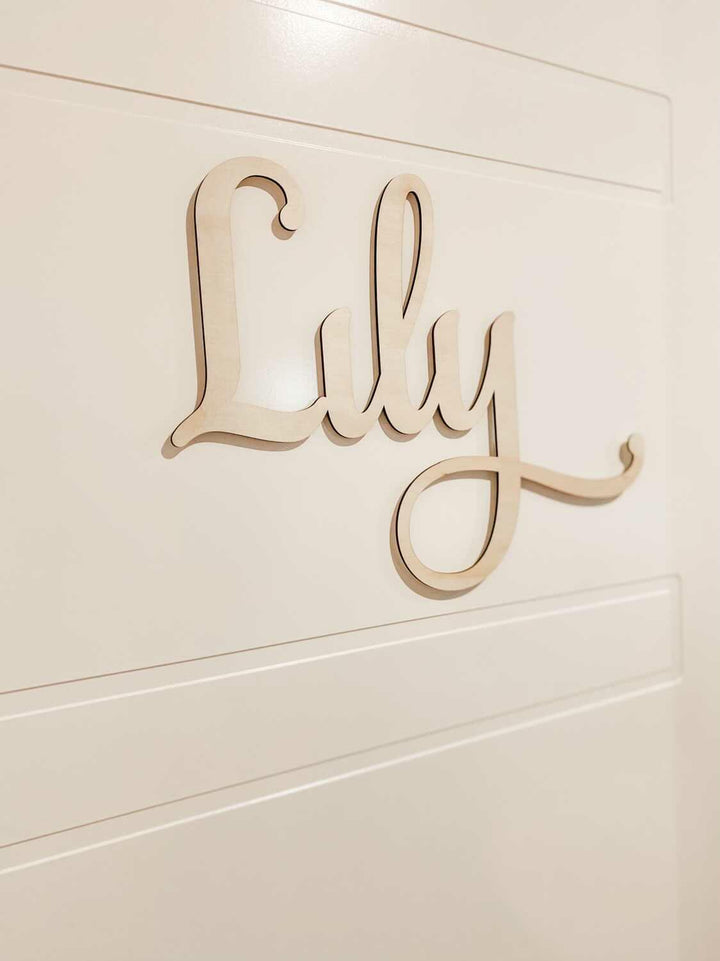 Fairytale Wooden Name Plaques