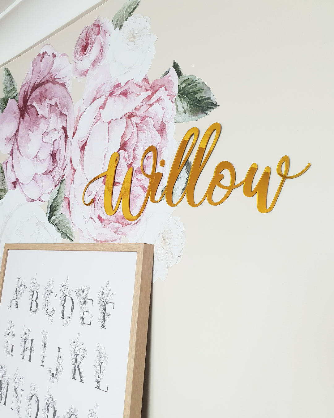 Bellarose Acrylic Name Plaque