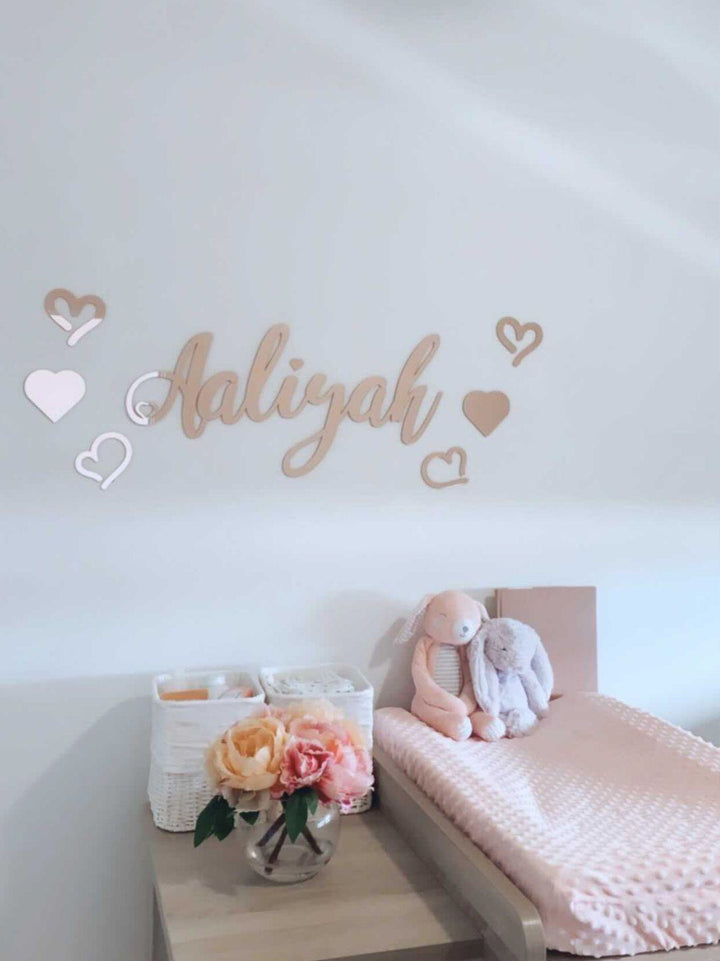 Bellarose Acrylic Name Plaque