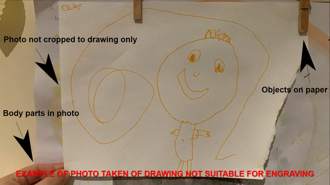 Kids Drawing Ornament