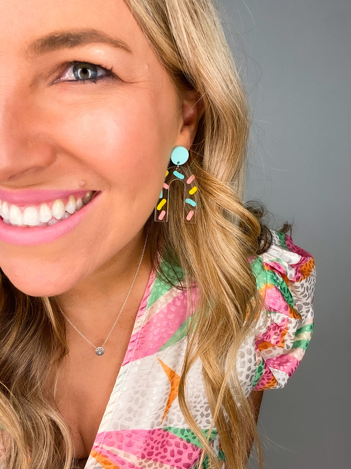 Archway Sprinkle - Mint, Pink & Yellow