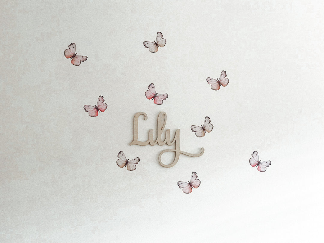 Fairytale Wooden Name Plaques