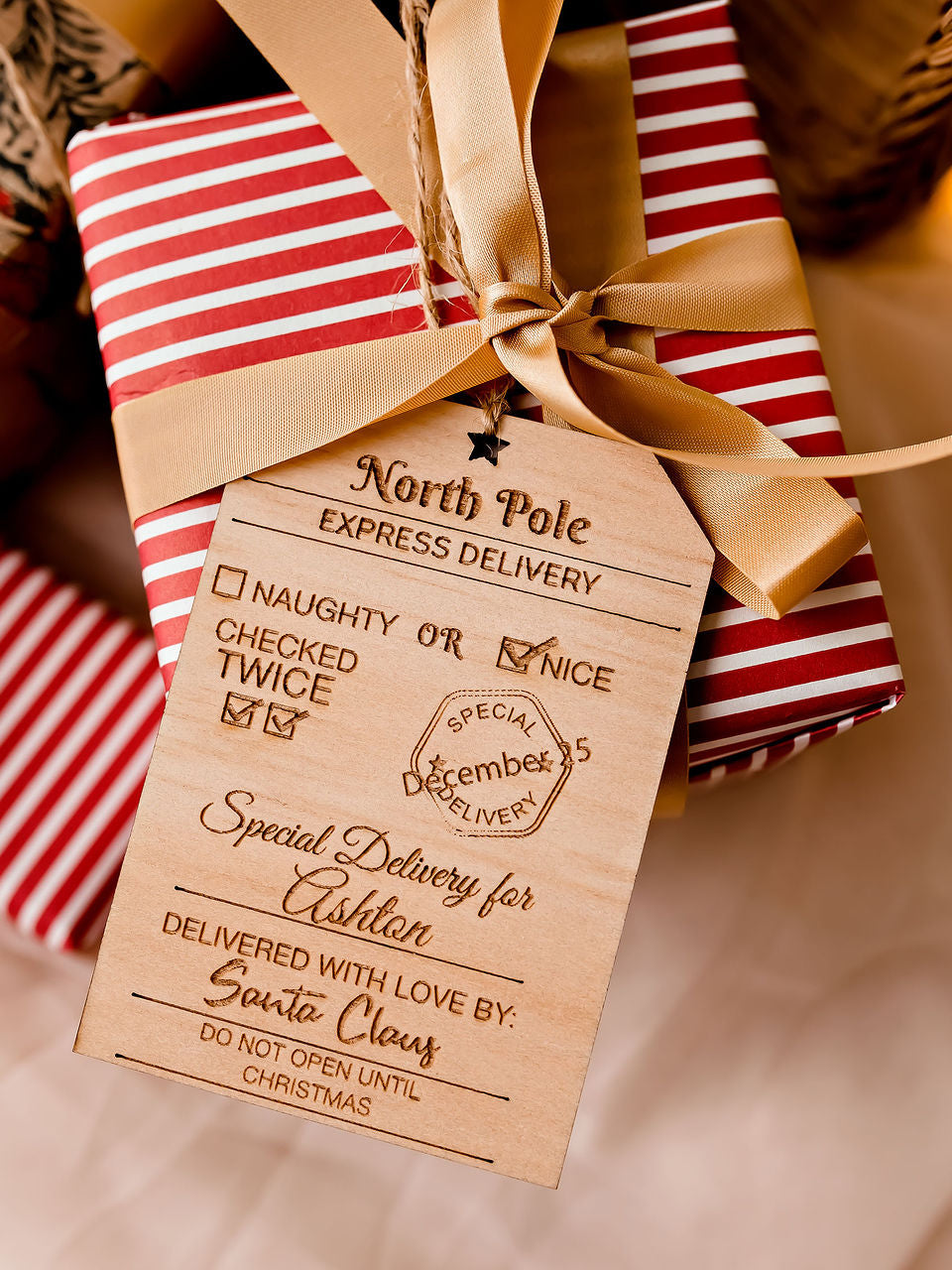 Personalised Santa Gift Tags